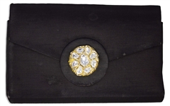 Margaret Thatcher Personally Owned Evening Bag -- Complete With Tissue Tucked Inside